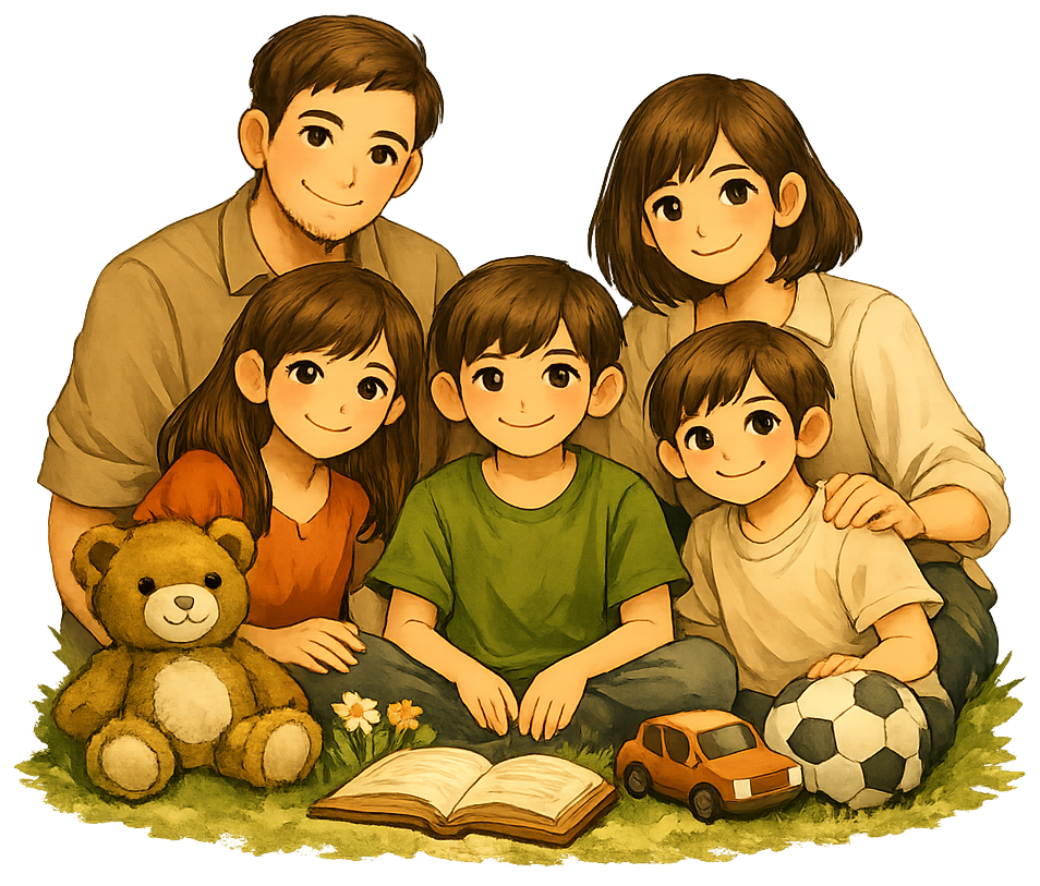 Ilustrasi Keluarga